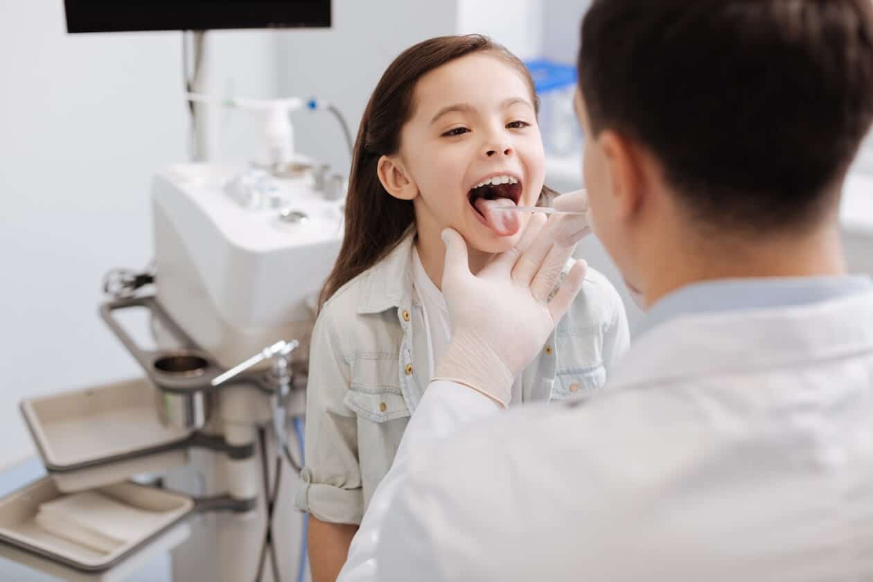 Halsschmerzen bei Kindern